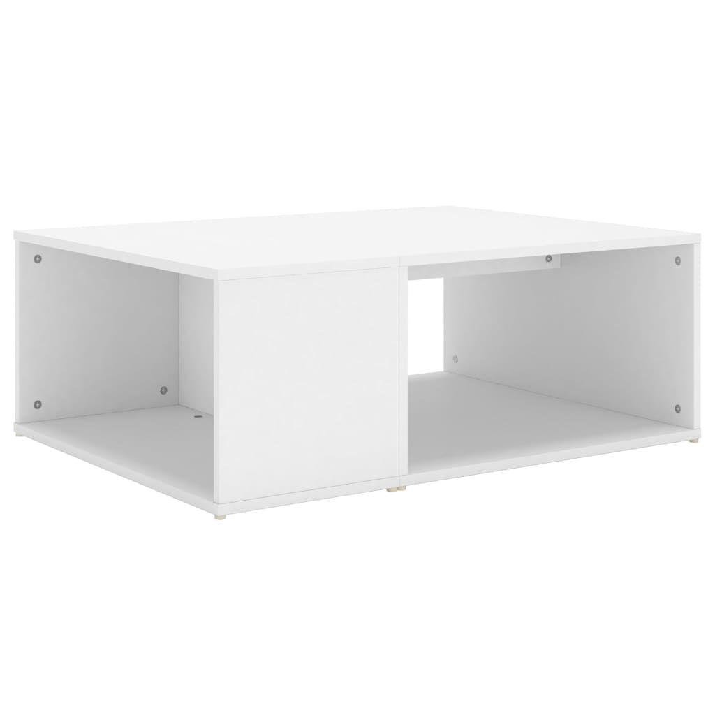 vidaXL Τραπεζάκι Σαλονιού Λευκό 90 x 67 x 33 εκ. Επεξεργασμένο Ξύλο