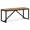 vidaXL Πάγκος 110 x 35 x 45 εκ. από Μασίφ Ξύλο Μάνγκο