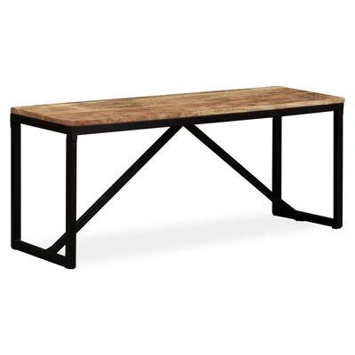 vidaXL Πάγκος 110 x 35 x 45 εκ. από Μασίφ Ξύλο Μάνγκο