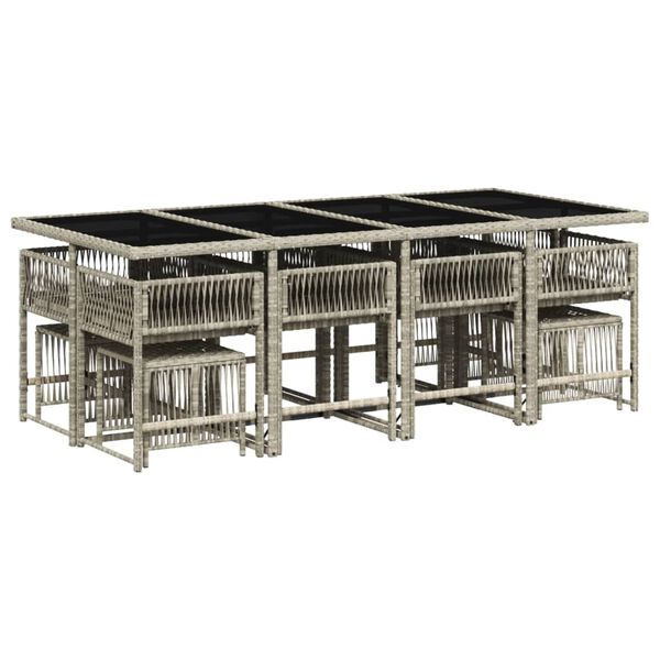 vidaXL &Tau;&rho;&alpha;&pi;&epsilon;&zeta;&alpha;&rho;ί&alpha; &Kappa;ή&pi;&omicron;&upsilon; 13 &Tau;&epsilon;&mu;&alpha;&chi;ί&omega;&nu; &Gamma;&kappa;&rho;&iota; &Sigma;&upsilon;&nu;&theta;&epsilon;&tau;&iota;&kappa;ό &Rho;&alpha;&tau;ά&nu; &mu;&epsilon; &Mu;&alpha;&xi;&iota;&lambda;ά&rho;&iota;&alpha;