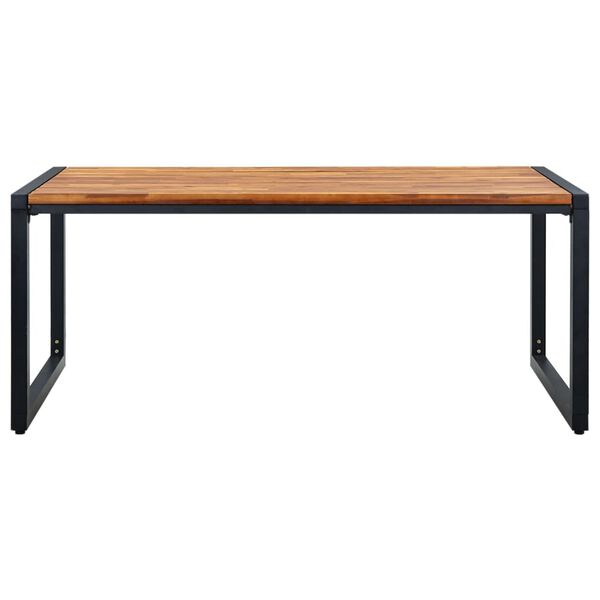 vidaXL &Tau;&rho;&alpha;&pi;έ&zeta;&iota; &Kappa;ή&pi;&omicron;&upsilon; &Pi;ό&delta;&iota;&alpha; &Sigma;&chi;ή&mu;&alpha;&tau;&omicron;&sigmaf; U 180x90x75 &epsilon;&kappa;. &Mu;&alpha;&sigma;ί&phi; &Xi;ύ&lambda;&omicron; &Alpha;&kappa;&alpha;&kappa;ί&alpha;&sigmaf;