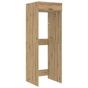 vidaXL &Nu;&tau;&omicron;&upsilon;&lambda;ά&pi;&alpha; &Pi;&lambda;&upsilon;&nu;&tau;&eta;&rho;ί&omicron;&upsilon; &mu;&epsilon; &pi;ό&rho;&tau;&alpha; Artisan Oak 67,5 x 68 x 200 &epsilon;&kappa;