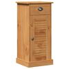 vidaXL Σετ Επίπλων Μπάνιου VIGO 4 pcs καφέ μελί 37 x 34 x 110 εκ