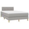 vidaXL &Kappa;&rho;&epsilon;&beta;ά&tau;&iota; Boxspring &mu;&epsilon; &Sigma;&tau;&rho;ώ&mu;&alpha; & LED &Alpha;&nu;.&Gamma;&kappa;&rho;&iota; 120x200 &epsilon;&kappa; &Upsilon;&phi;&alpha;&sigma;&mu;ά&tau;&iota;&nu;&omicron;