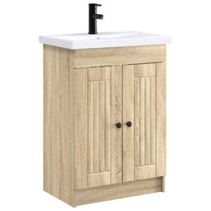 vidaXL &Sigma;&epsilon;&tau; &Epsilon;&pi;ί&pi;&lambda;&omega;&nu; &Mu;&pi;ά&nu;&iota;&omicron;&upsilon; Sonoma &Delta;&rho;&upsilon;&sigmaf; 78,5 x 37,5 x 81 &epsilon;&kappa;