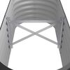 vidaXL Ζαρντινιέρα Υπερυψ. Ανθρακί 114x40x36 εκ. Γαλβανισμένος χάλυβας