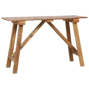 vidaXL &Tau;&rho;&alpha;&pi;έ&zeta;&iota; &Kappa;&omicron;&nu;&sigma;ό&lambda;&alpha; 130 x 40 x 80&epsilon;&kappa;. &alpha;&pi;ό &Mu;&epsilon;ί&gamma;&mu;&alpha; &Alpha;&nu;&alpha;&kappa;&upsilon;&kappa;&lambda;&omega;&mu;έ&nu;&omicron;&upsilon; &Xi;ύ&lambda;&omicron;&upsilon;