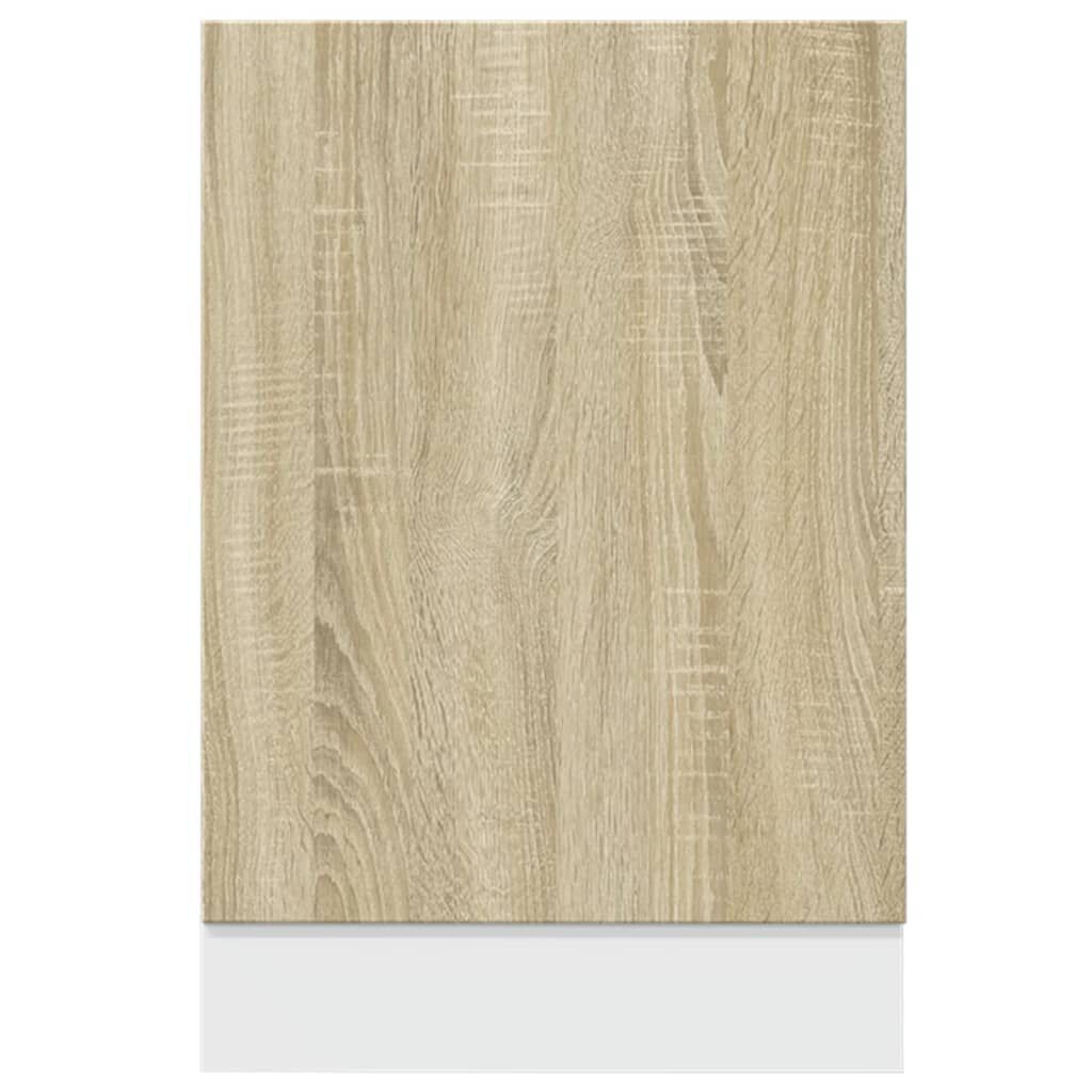 vidaXL Πρόσοψη Πλυντηρίου Πιάτων Lyon Sonoma Δρυς 45x3x67εκ.