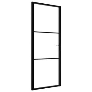 vidaXL &Epsilon;&sigma;&omega;&tau;&epsilon;&rho;&iota;&kappa;έ&sigmaf; &pi;ό&rho;&tau;&epsilon;&sigmaf; 76 x 201,5 cm &Alpha;&lambda;&omicron;&upsilon;&mu;ί&nu;&iota;&omicron; &Mu;&alpha;ύ&rho;&omicron; &kappa;&alpha;&iota; &Delta;&iota;&alpha;&phi;&alpha;&nu;έ&sigmaf;