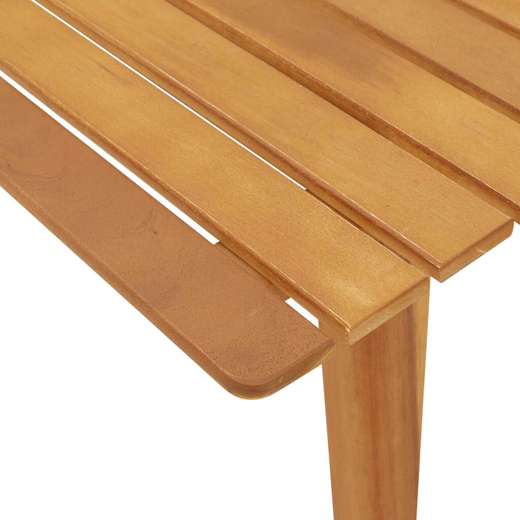 vidaXL Σετ Εξωτερικής Τραπέζης 3 pcs Καφέ Μασίφ ξύλο ακακίας