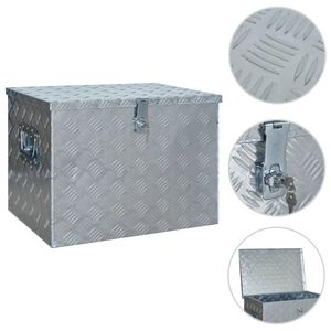 vidaXL &Kappa;&omicron;&upsilon;&tau;ί &Alpha;&pi;&omicron;&theta;ή&kappa;&epsilon;&upsilon;&sigma;&eta;&sigmaf; &Alpha;&sigma;&eta;&mu;ί 610 x 430 x 455 &epsilon;&kappa;. &Alpha;&lambda;&omicron;&upsilon;&mu;&iota;&nu;ί&omicron;&upsilon;