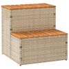 vidaXL &Beta;ή&mu;&alpha; &upsilon;&delta;&rho;&omicron;&mu;&alpha;&sigma;ά&zeta; &Mu;&pi;&epsilon;&zeta; 50x50x50,5&epsilon;&kappa;. &Sigma;&upsilon;&nu;&theta;&epsilon;&tau;&iota;&kappa;ό &Rho;&alpha;&tau;ά&nu;/&Mu;&alpha;&sigma;ί&phi; &Alpha;&kappa;&alpha;&kappa;ί&alpha;&sigmaf;