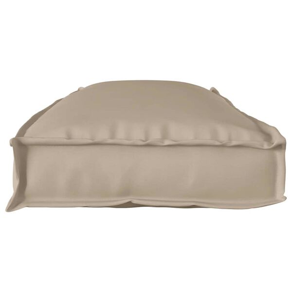 vidaXL Μαξιλάρι παλέτας για πάγκο Taupe 110 x 40 x 8 εκ Ύφασμα Oxford
