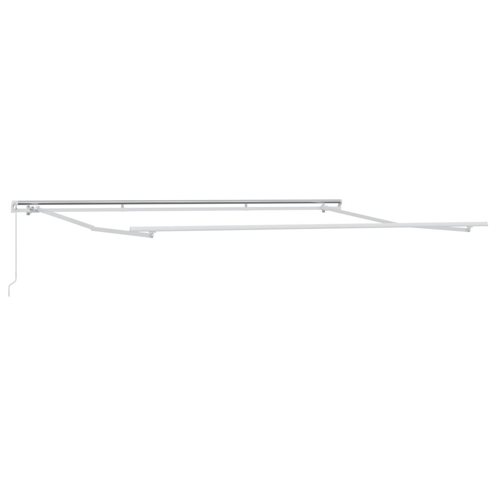 vidaXL Ανασυρόμενη Τέντα Ριγέ 500x300 cm