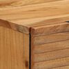vidaXL Πλαϊνό Γραφείο 2 pcs Καφέ 60 x 33 x 75 cm Μασίφ ξύλο ακακίας