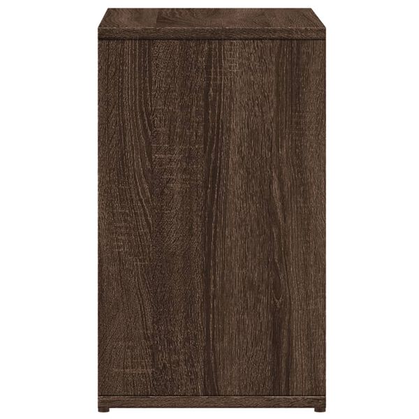 vidaXL Τραπεζάκια Σαλονιού 2 τεμ Καφέ Δρυς 50x30x50 εκ. Επεξ. Ξύλο