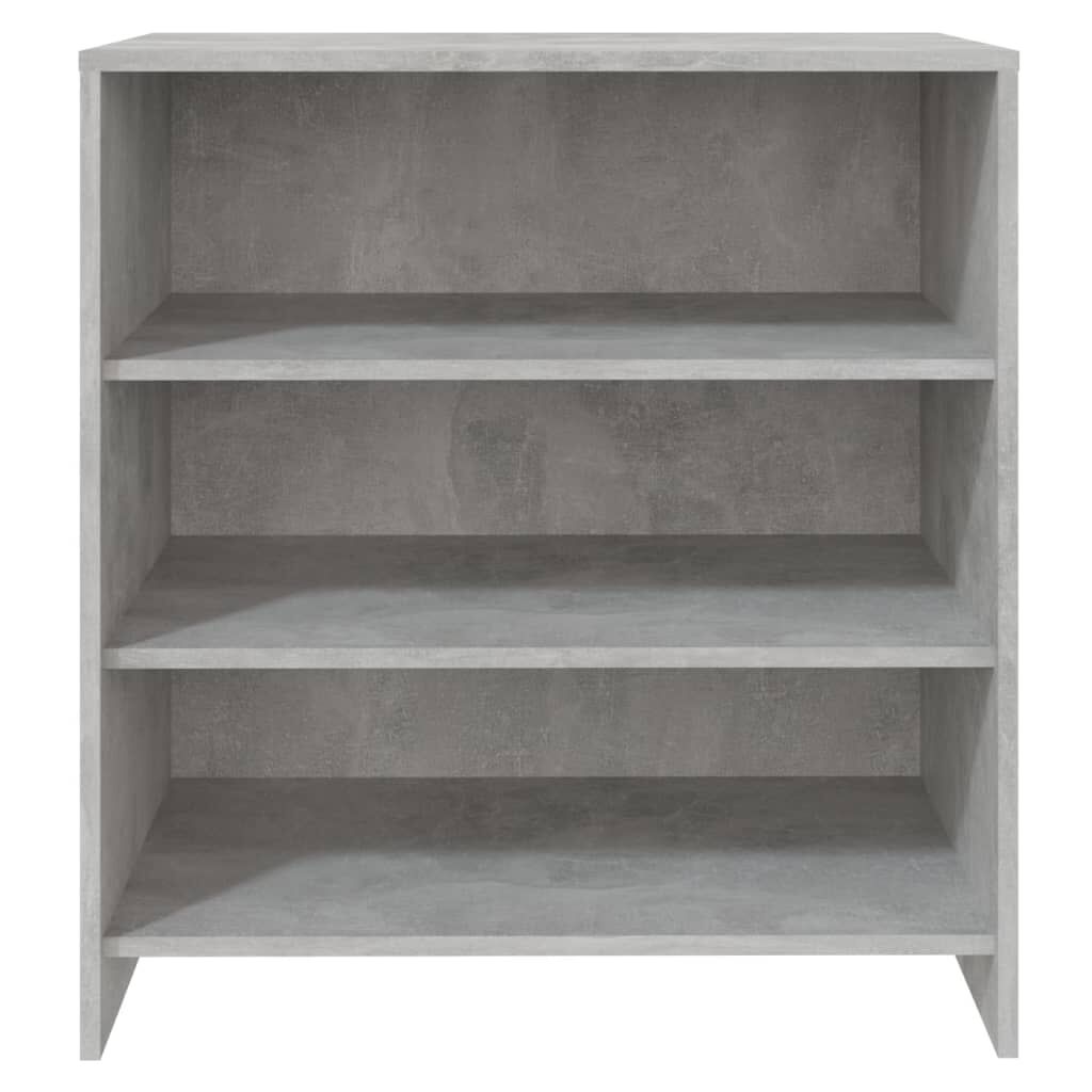 vidaXL Ντουλάπι Γκρι Σκυροδέματος 70x40,5x75 εκ. Επεξεργασμένο Ξύλο
