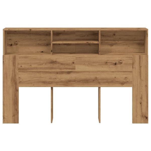 vidaXL Ντουλάπι κεφαλάρι Artisan Oak Κατασκευασμένο ξύλο