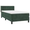 vidaXL &Kappa;&rho;&epsilon;&beta;ά&tau;&iota; Boxspring &mu;&epsilon; &Sigma;&tau;&rho;ώ&mu;&alpha; &Sigma;&kappa;&omicron;ύ&rho;&omicron; &Pi;&rho;ά&sigma;&iota;&nu;&omicron; 90x200 &epsilon;&kappa;. &Beta;&epsilon;&lambda;&omicron;ύ&delta;&iota;&nu;&omicron;