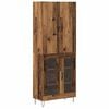 vidaXL Highboard 2 &tau;&mu;&chi;. &Pi;&alpha;&lambda;&iota;ό &xi;ύ&lambda;&omicron; 69,5 x 34 x 180 &epsilon;&kappa;.