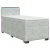 vidaXL &Kappa;&rho;&epsilon;&beta;ά&tau;&iota; Box Spring &mu;&epsilon; &Sigma;&tau;&rho;ώ&mu;&alpha; &kappa;&alpha;&iota; LED &Alpha;&nu;&omicron;&iota;&chi;&tau;ό &gamma;&kappa;&rho;&iota; &Mu;&omicron;&nu;ό &Beta;&epsilon;&lambda;&omicron;ύ&delta;&omicron;
