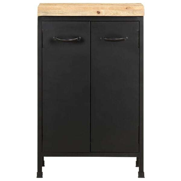 vidaXL Ντουλάπι 47 x 35 x 76 εκ. από Ακατέργαστο Ξύλο Μάνγκο