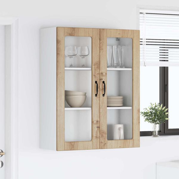 vidaXL &Nu;&tau;&omicron;&upsilon;&lambda;ά&pi;&alpha; &Kappa;&omicron;&upsilon;&zeta;ί&nu;&alpha;&sigmaf; Kalmar Artisan Oak 80 x 31 x 100 &epsilon;&kappa;.