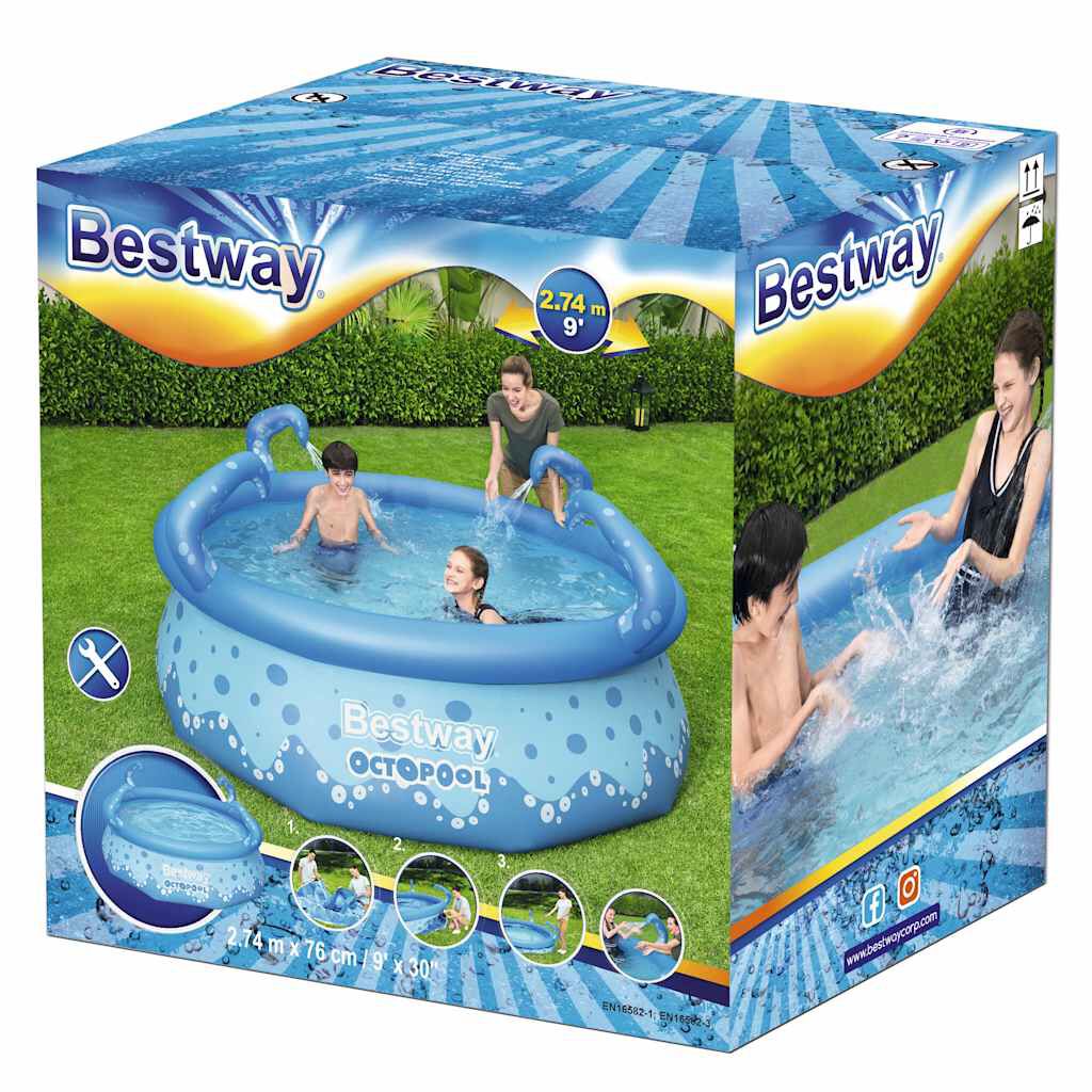 Bestway Πισίνα Easy Set Octopool 274 x 76 εκ.