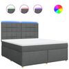 vidaXL &Kappa;&rho;&epsilon;&beta;ά&tau;&iota; Boxspring &mu;&epsilon; &Sigma;&tau;&rho;ώ&mu;&alpha; &Sigma;&kappa;&omicron;ύ&rho;&omicron; &Gamma;&kappa;&rho;&iota; 180x200 &epsilon;&kappa; &Upsilon;&phi;&alpha;&sigma;&mu;ά&tau;&iota;&nu;