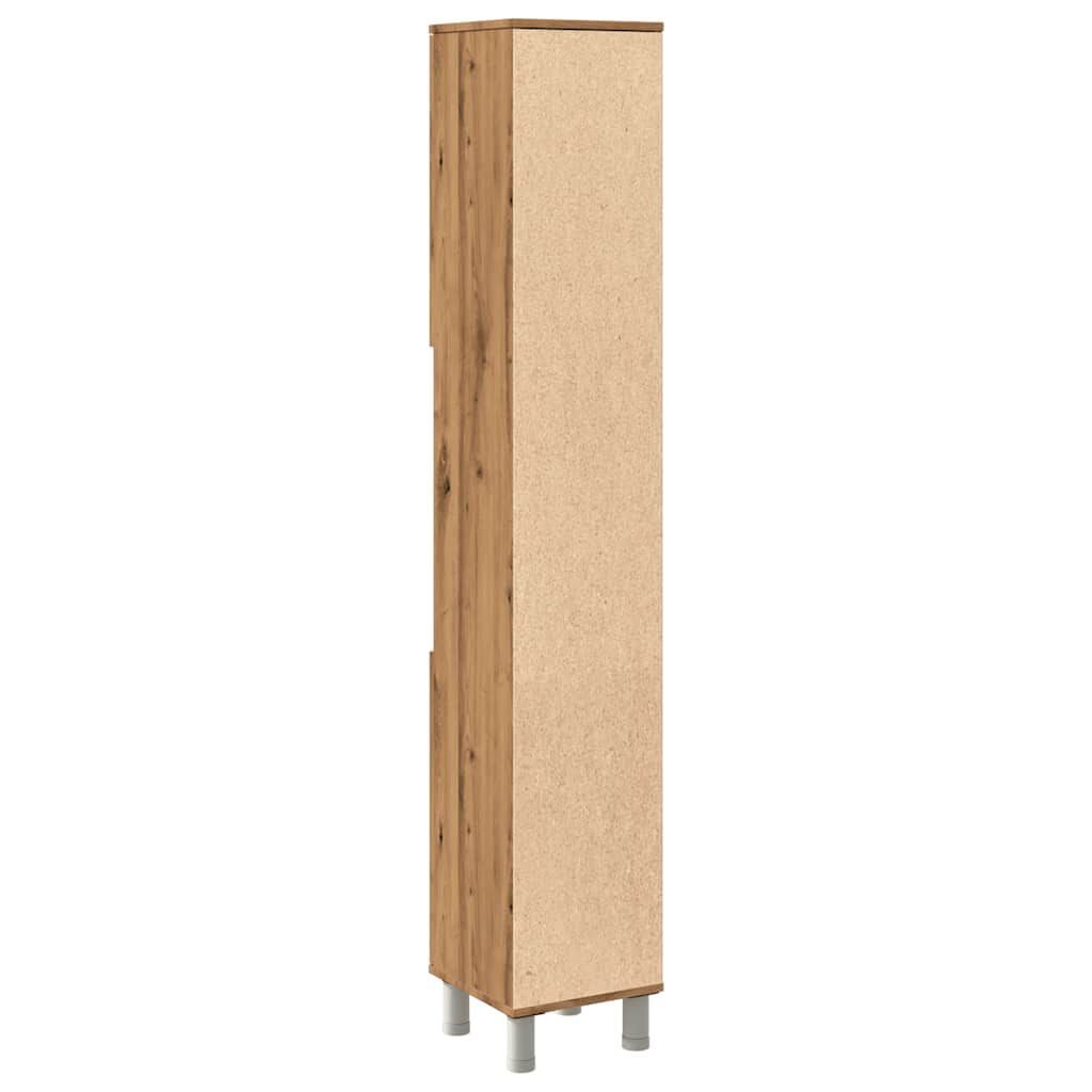 vidaXL Ντουλάπι μπάνιου Artisan Oak 30x30x179 cm Κατασκευασμένο ξύλο