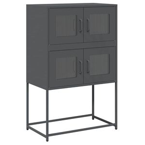 vidaXL Highboard &Alpha;&nu;&theta;&rho;&alpha;&kappa;ί 68x39x107 cm &Chi;ά&lambda;&upsilon;&beta;&alpha;&sigmaf;