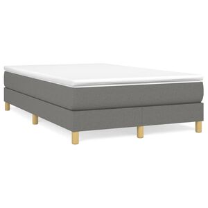 vidaXL &Kappa;&rho;&epsilon;&beta;ά&tau;&iota; Boxspring &mu;&epsilon; &Sigma;&tau;&rho;ώ&mu;&alpha; &Sigma;&kappa;&omicron;ύ&rho;&omicron; &Gamma;&kappa;&rho;&iota; 120x200 &epsilon;&kappa;. &Upsilon;&phi;&alpha;&sigma;&mu;ά&tau;&iota;&nu;&omicron;