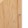 vidaXL Ντουλάπι Γωνιακό 59 x 45 x 80 εκ. από Μασίφ Ξύλο Δρυός