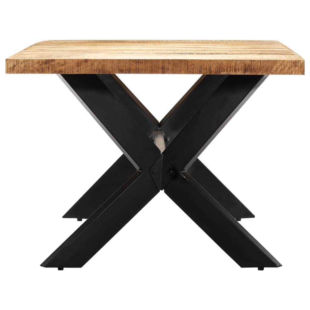 vidaXL Τραπεζαρία 200 x 100 x 75 εκ. από Μασίφ Ξύλο Μάνγκο