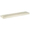 vidaXL Σετ Μαξιλαριών Πάγου 2 pcs Κρεμ 180 x 40 x 8 εκ.