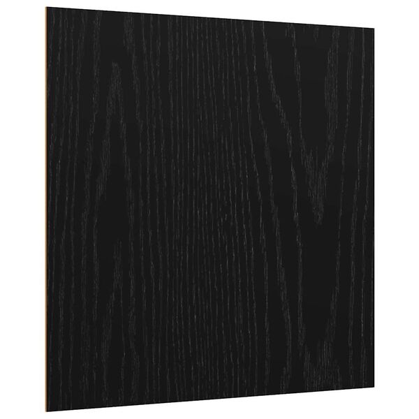 vidaXL Πίνακες Διακόσμησης 12 pcs Μαύρη δρυς 30 x 30 x 0.3 εκ