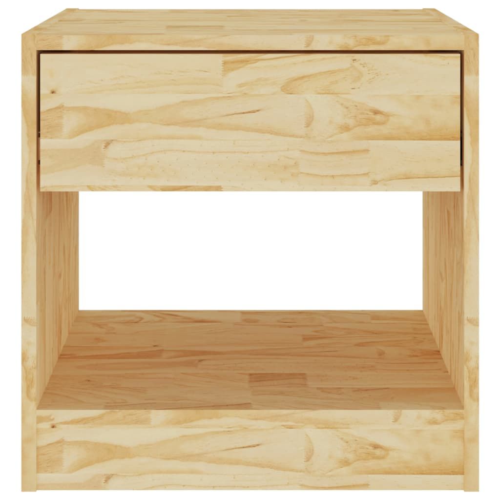 vidaXL Κομοδίνα 2 τεμ. 40 x 31 x 40 εκ. από Μασίφ Ξύλο Πεύκου