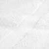 vidaXL Πετσέτες Μπάνιου Premium SOLUND 25 Τεμ Λευκές 100x150εκ 600gsm