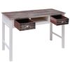 vidaXL Γραφείο Καφέ 110 x 45 x 76 εκ. Ξύλινο