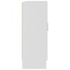 vidaXL Βιβλιοθήκη Λευκή 82,5 x 30,5 x 80 εκ. Επεξεργασμένο Ξύλο