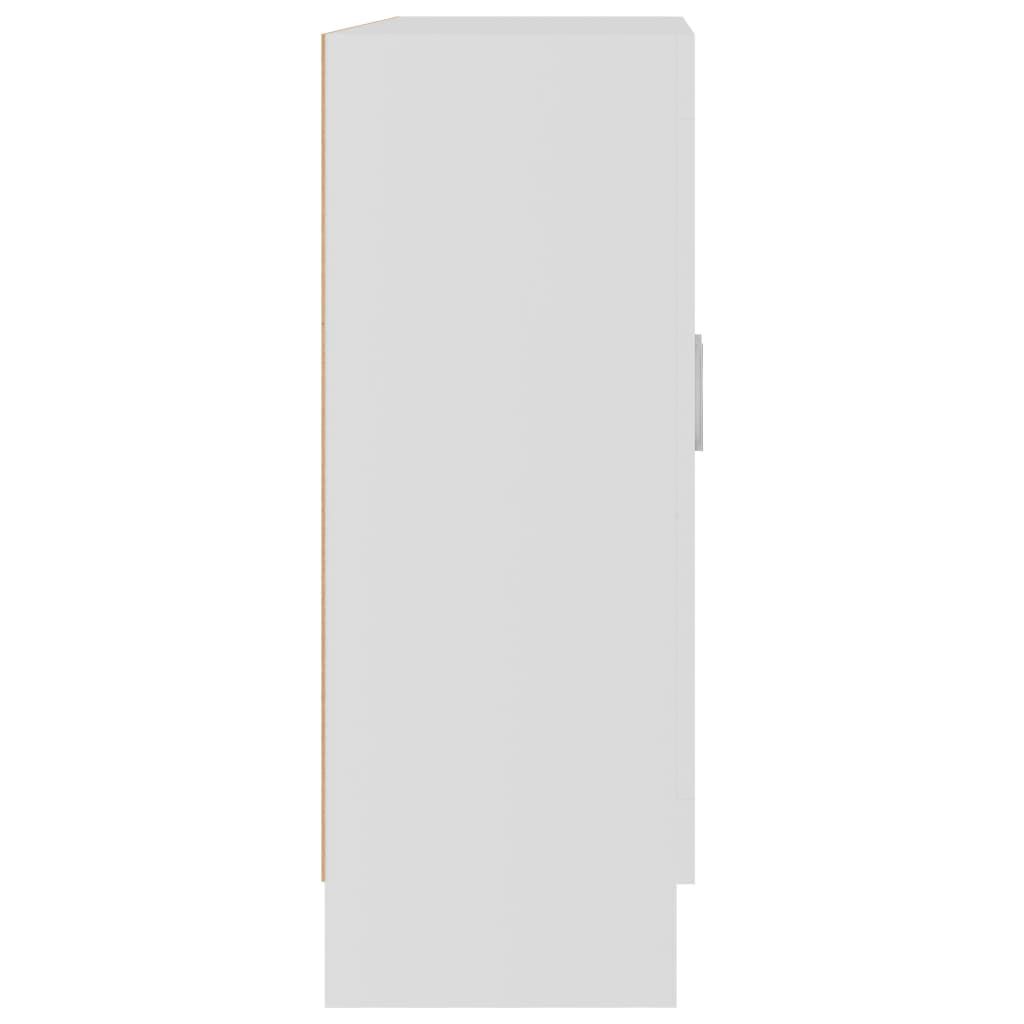 vidaXL Βιβλιοθήκη Λευκή 82,5 x 30,5 x 80 εκ. Επεξεργασμένο Ξύλο