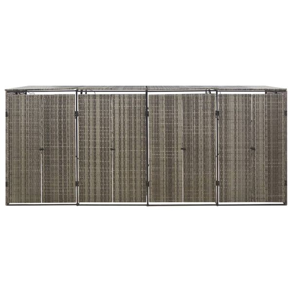 vidaXL &Pi;&lambda;&alpha;ί&sigma;&iota;&omicron; &gamma;&iota;&alpha; &Kappa;ά&delta;&omicron; &Alpha;&pi;&omicron;&rho;&rho;. &mu;&epsilon; &Rho;ό&delta;&epsilon;&sigmaf; &Gamma;&kappa;&rho;&iota; 274x80x117 &epsilon;&kappa; &Sigma;&upsilon;&nu;&theta;. &Rho;&alpha;&tau;ά&nu;