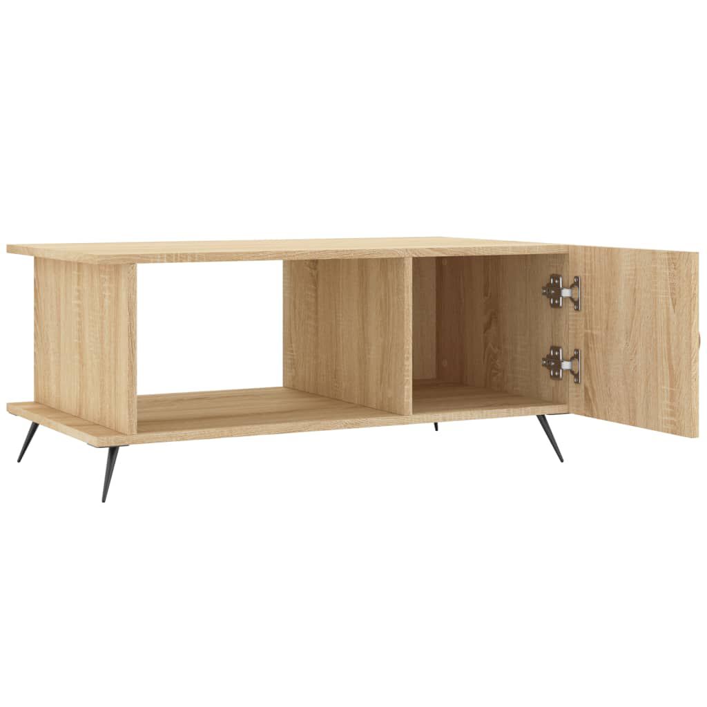 vidaXL Τραπεζάκι Σαλονιού Sonoma Δρυς 90x50x40 εκ. Επεξεργασμένο Ξύλο