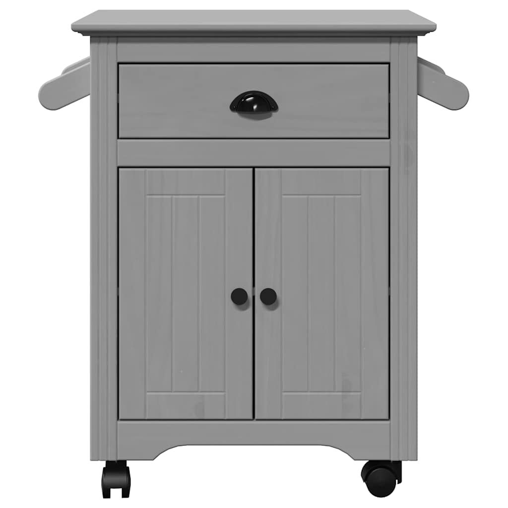 vidaXL Καροτσάκι κουζίνας BODO Γκρι 72x45x80 cm