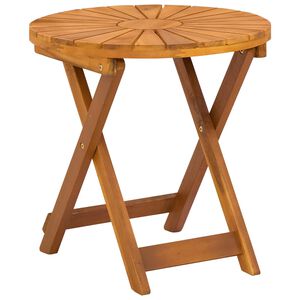 vidaXL &Tau;&rho;&alpha;&pi;έ&zeta;&iota; Bistro &Phi;&upsilon;&sigma;&iota;&kappa;ό &Oslash;45 x 45 &epsilon;&kappa;. &Sigma;&tau;&epsilon;&rho;&epsilon;ό &Xi;ύ&lambda;&omicron; &Alpha;&kappa;&alpha;&kappa;ί&alpha;&sigmaf;