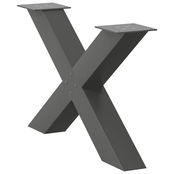 vidaXL &Pi;ό&delta;&iota;&alpha; &Tau;&rho;&alpha;&pi;&epsilon;&zeta;&iota;&omicron;ύ &Sigma;&alpha;&lambda;&omicron;&nu;&iota;&omicron;ύ &sigma;&epsilon; &Sigma;&chi;ή&mu;&alpha; &Chi;, 2 &tau;&epsilon;&mu;. &Alpha;&nu;&theta;&rho;&alpha;&kappa;ί 70x(42-43) &epsilon;&kappa;. &Alpha;&tau;&sigma;ά&lambda;&iota;