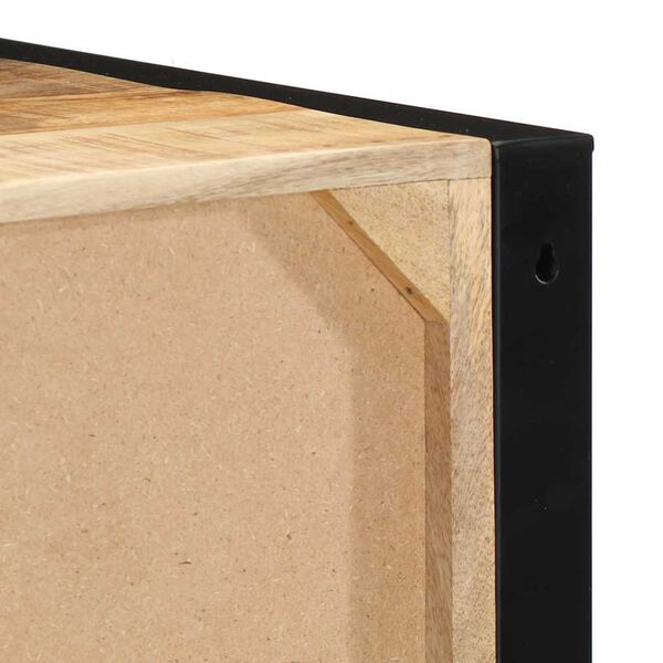 vidaXL Κομοδίνο 40x35x25 cm Στερεό ακατέργαστο ξύλο Mango