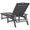 vidaXL Έπιπλα Χαλάρωσης Κήπου 2 pcs Ανοιχτό γκρι 53 x 195.5 x 30cm