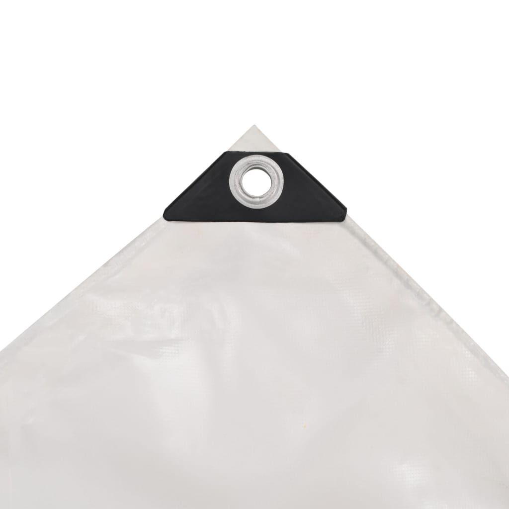 vidaXL Μουσαμάς Λευκός 2,5 x 3,5 μ. 650 γρ./μ.²