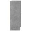 vidaXL Βιβλιοθήκη Γκρι του Σκυροδέματος 82,5x30,5x80 εκ. Επεξ. Ξύλο
